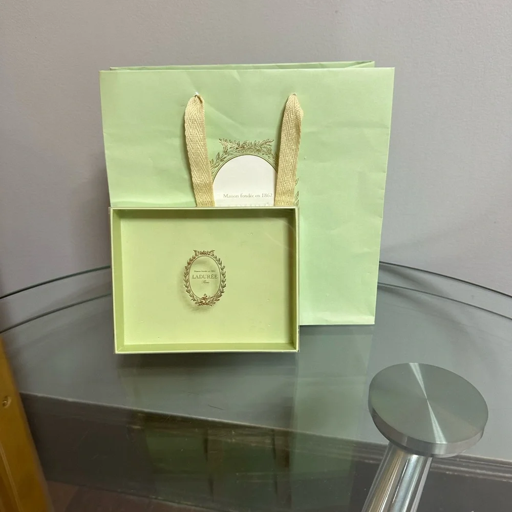 Laduree gift set of bag and box new